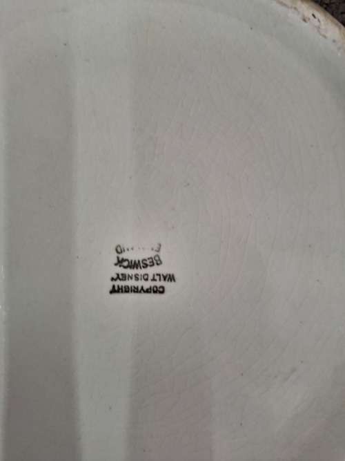 DONALD AND MICKEY BY BESWICK BOWL